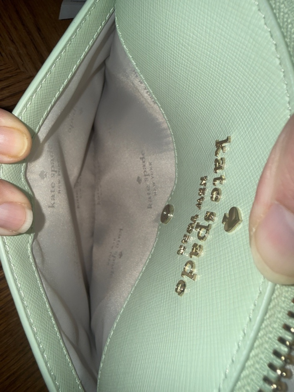Kate Spade Mint Green Crossbody Bag - Picture 6 of 7